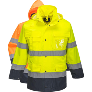 Portwest S162 Hi-Vis Lite 3-1 Jakke Xl Orange/navy