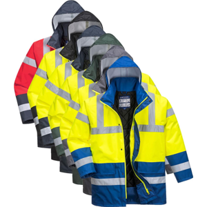 Portwest S466 Hi-Vis 2 Farvet Trafikjakke 5xl Gul