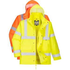 Portwest S468 Hi-Vis 4i1 Trafikjakke 4xl Orange