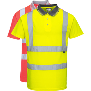 Portwest S477 Hi-Vis Polo-Shirt Med Korte Ærmer Xs Gul