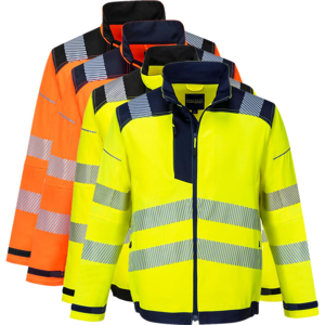 Portwest T500 Pw3 Hivis Arbejdsjakke S Orange/navy