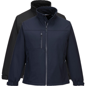 Portwest Tk41 Charlotte Softshell Til Kvinder (3lags) M Sort