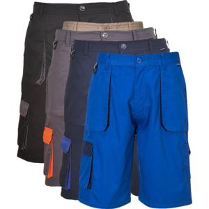 Portwest Tx14 Portwest Texo Shorts Med Kontrast Xs Sort