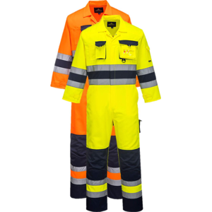 Portwest Tx55 Nantes Hi-Vis Kedeldragt L Orange/navy