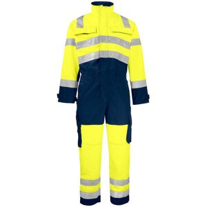 Projob 646203 6203 Kedeldragt En Iso 20471 Klasse 3 / Arbejdskedeldragt Yellow/navy C62