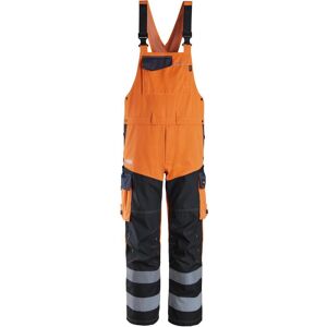 Snickers 6065 Protecwork, Overalls Med Forstærkning Foran På Ben, High-Vis Orange, Klasse 2 Orange 156