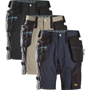 Snickers 6110 Litework, 37.5® Shorts Med Hylsterlommer Khaki/sort 60