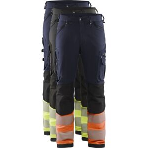 Blåkläder 1193 High Vis Buks 4-Vejs Stretch / High Vis Buks 4-Vejs Stretch - C44 - Marineblå/high Vis Orange