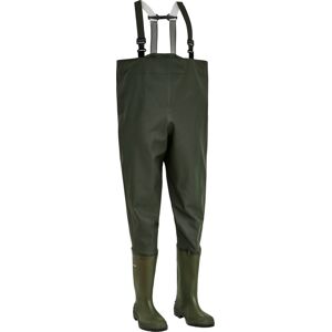 Elka 170000 Waders Med Korte Dunlop Støvler-Oliven-45