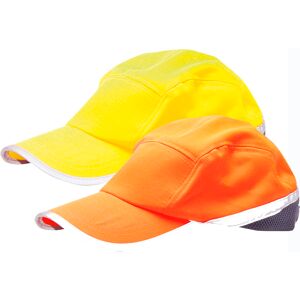 Portwest Hb10 Hi-Vis Baseball Kasket-Gul-One Size