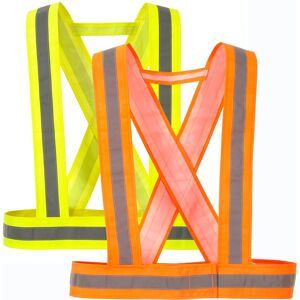 Portwest Hv55 Hi-Vis Refleksstrop-Rød-One Size