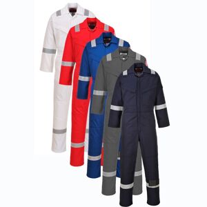 Portwest Fr50 Fr Antistatisk Kedeldragt 350g M Navy Høj