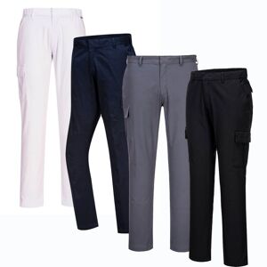 Portwest S231 Stretch Slimfit Combat Bukser 34 Koksgrå