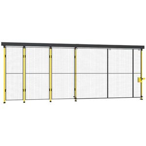 Axelent X-Guard skydedør, X-lock, venstre, HxB 2200x3000 mm