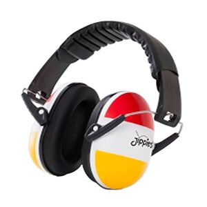 Jippies Høreværn - Rød/hvid/gul - Jippies - Onesize - Høreværn