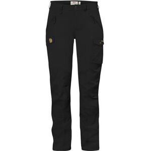 Fjällräven Nikka Trousers Curved Womens, Black Str. 38