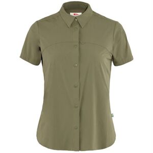 Fjällräven High Coast Lite Shirt S/S Womens, Green Str. 50