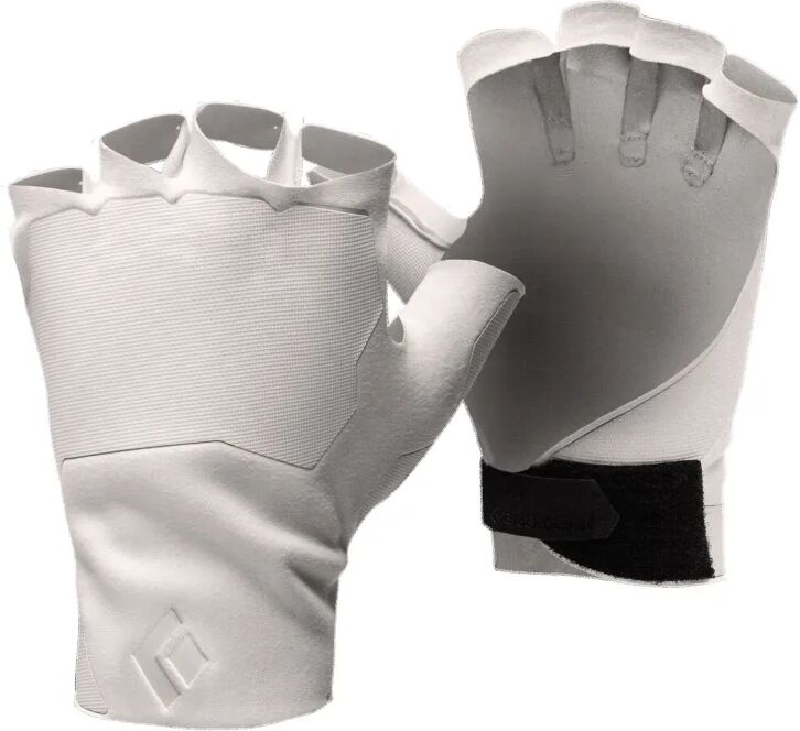 Black Diamond Crack Gloves Hvid Hvid L