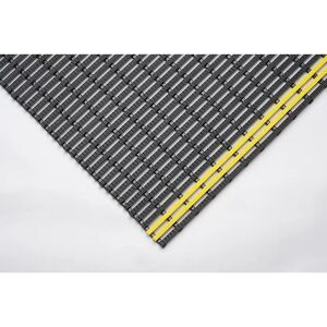 EHA Estera industrial, antideslizante, por m lineal, negro-amarillo, anchura 600 mm