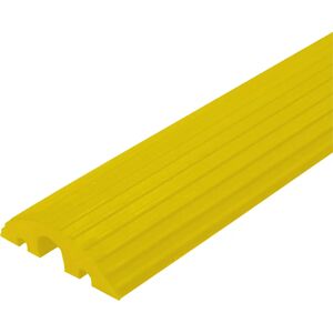 kaiserkraft Canaleta para cables, pequeña, para cables de hasta 45 mm de Ø, amarillo