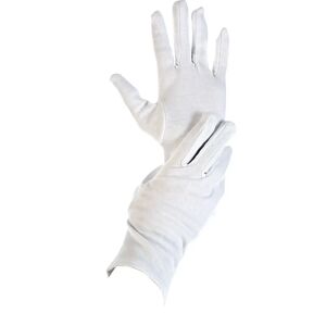 kaiserkraft Guantes de algodón BLANC, blanco, UE 300 pares, talla 7 (S)