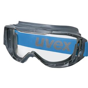 Uvex Gafa de protección panorámica megasonic, cristal transparente, gris y azul, a partir de 50 unid.