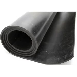 COBA Goma industrial EPDM, negro, por m lin., altura 6 mm