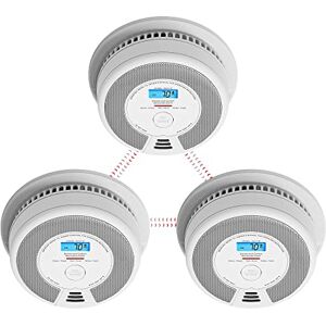 X-Sense  Alarma combinada de humo y monóxido de carbono X-Sense SC08