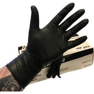 Proworks Guantes de Nitrilo  Premium 100-Unidades