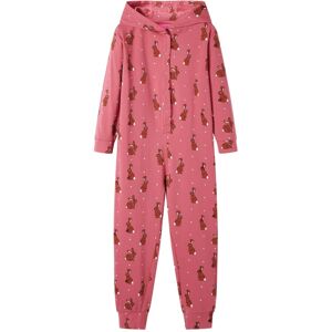 vidaXL Mono infantil con capucha rosa viejo 92