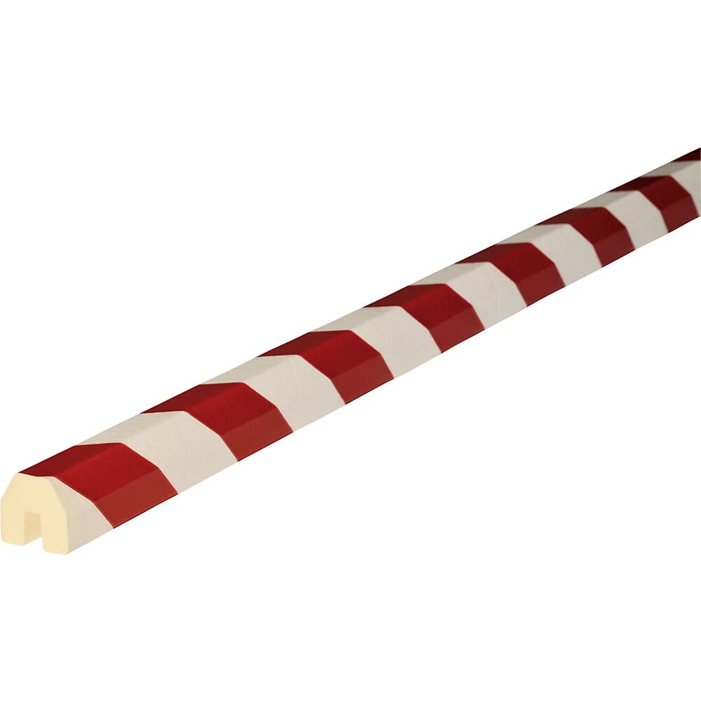 SHG Cantoneras de protección Knuffi®, tipo BB, pieza de 1 m, en rojo y blanco