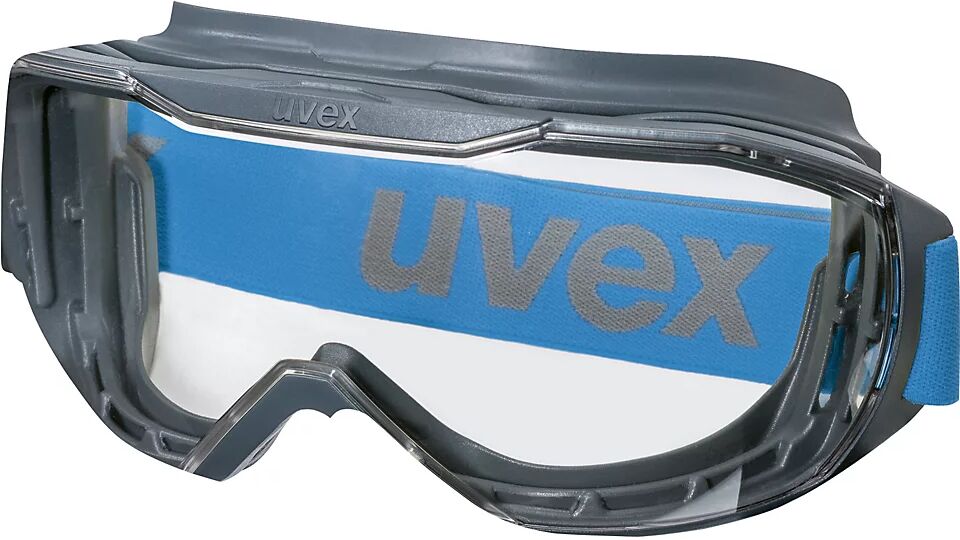 Uvex Gafa de protección panorámica megasonic, cristal transparente, gris y azul, a partir de 50 unid.