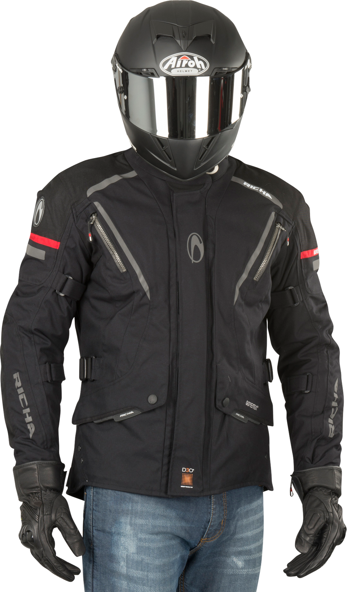 Richa Chaqueta de Moto  Cyclone Gore-Tex® Negra