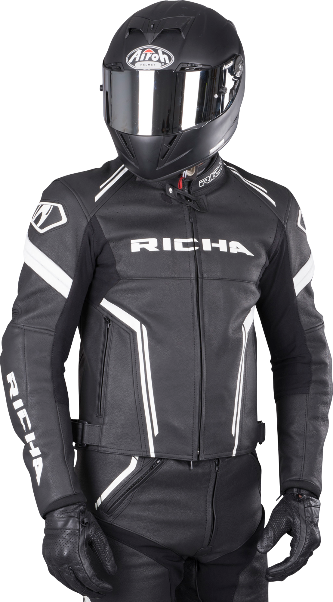 Richa Chaqueta de Moto  Assen Blanca