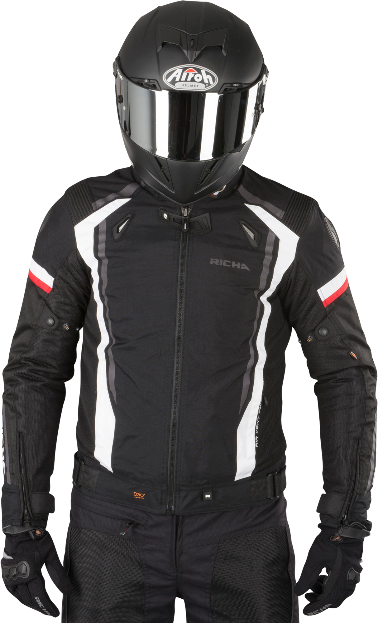 Richa Chaqueta de Moto  Airwave Blanca