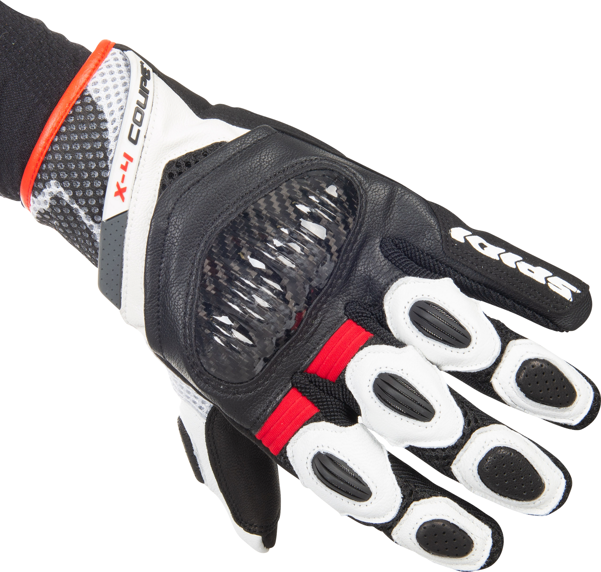 Spidi Guantes de Moto  X4 Coupe Rojos