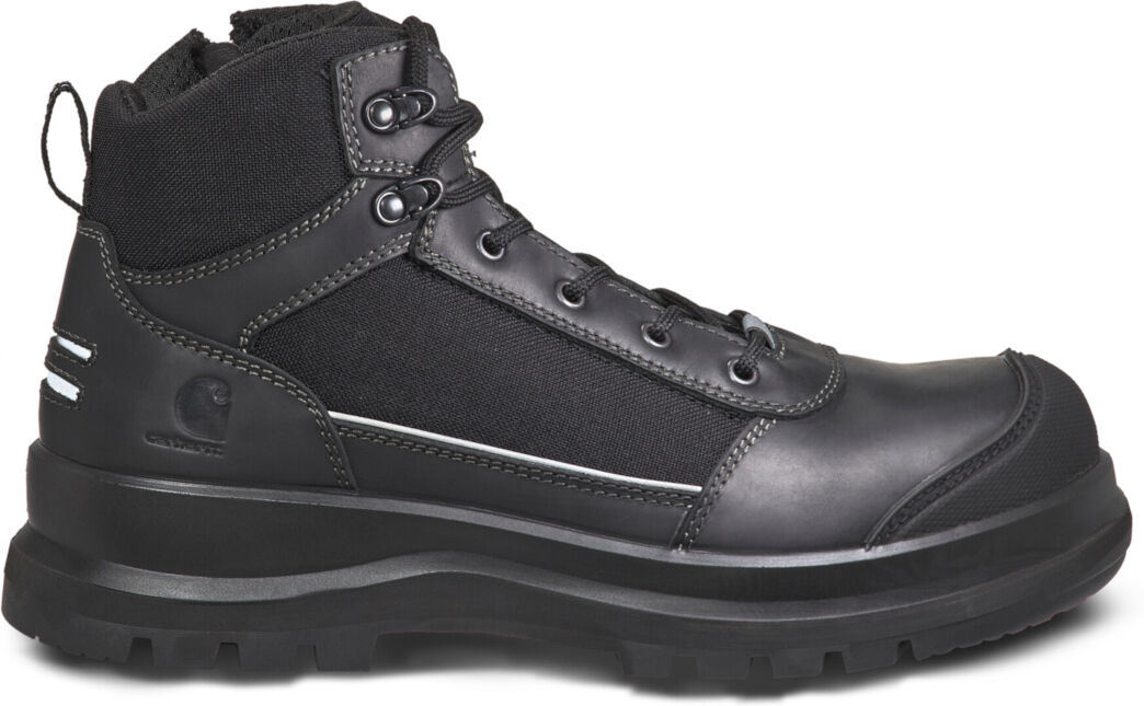 Carhartt Detroit Reflective S3 Zip Safety Botas - Negro (48)