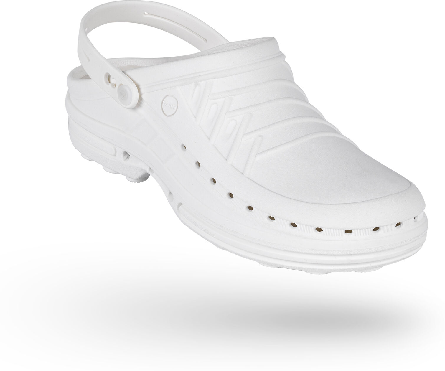 WOCK Zuecos Sanitarios Blancos Clog 10 c/ Tira Blanco/Blanco 35/36