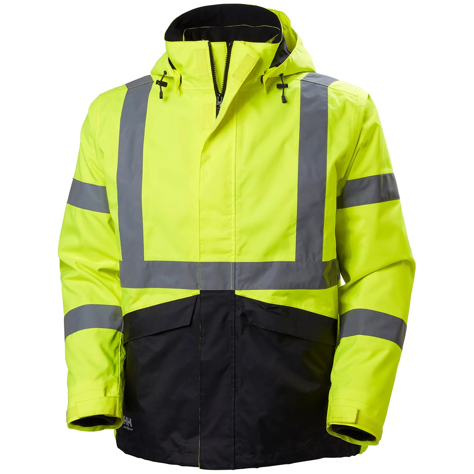 HH Workwear Helly Hansen Work Alta Cis Hi Vis Jacket   Hh Workwear XS Yellow  Male