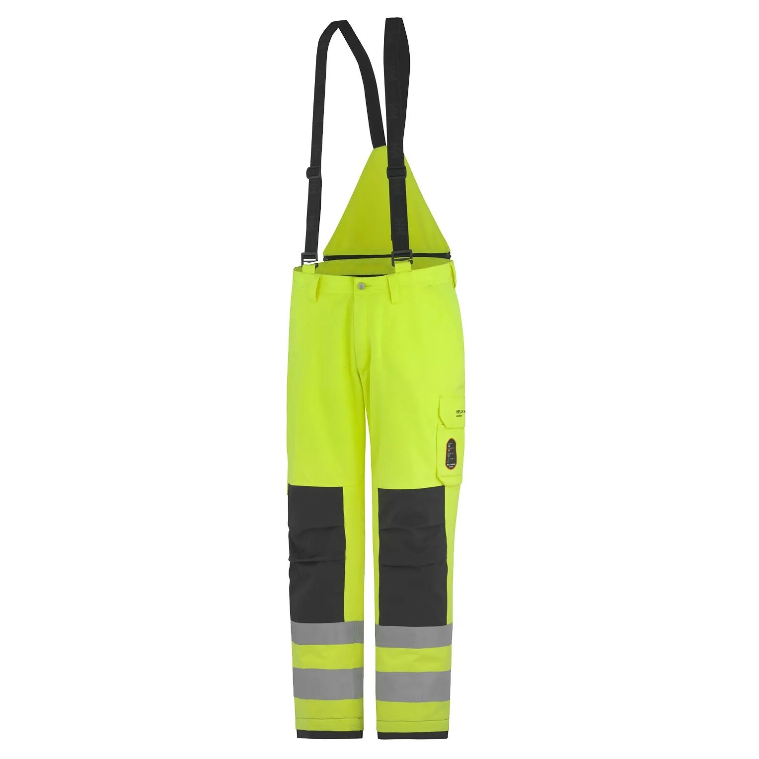 HH Workwear Helly Hansen Work Aberdeen Flame Retardant Hi Vis Class 2 Insulated Pant   Hh Workwear Fi C52 Yellow  Male