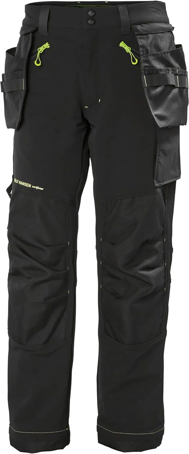 HH Workwear Helly Hansen Work Magni Stretch Construction Pant   Hh Workwear Fi D108 Black  Male