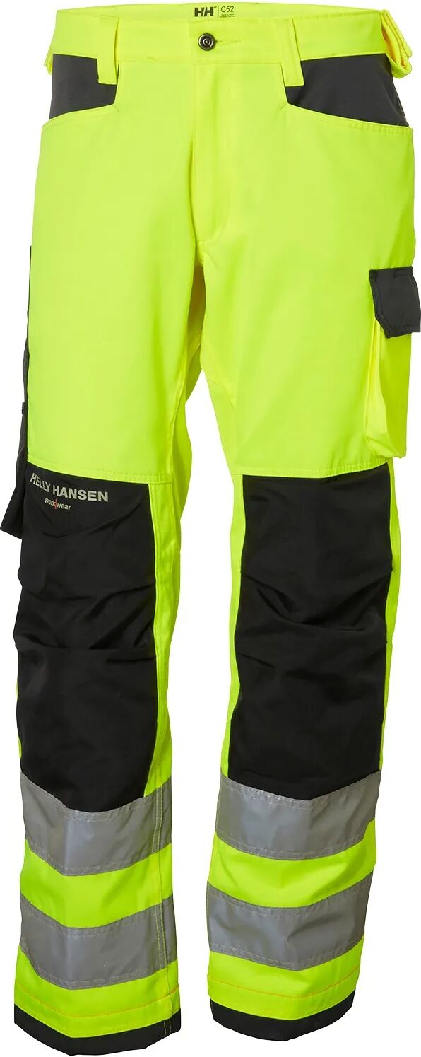 HH Workwear Helly Hansen Work Alna Hi Vis Class 2 Pant   Hh Workwear Fi C48 Yellow  Male