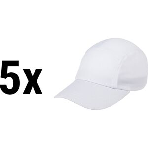 GGM GASTRO - (5 pièces) KARLOWSKY Casquette George - Blanc