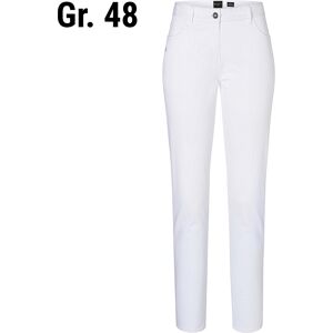 GGM GASTRO - KARLOWSKY Pantalon 5 poches femme - Blanc - Taille : 48