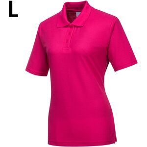 GGM GASTRO - Polo femme - Rose - Taille : L Noir