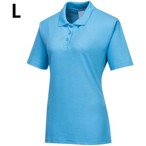 GGM GASTRO - Polo femme - Bleu ciel - Taille : L