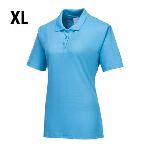 GGM GASTRO - Polo femme - Bleu ciel - Taille : XL