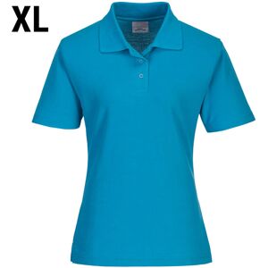 GGM GASTRO - Polo femme - Bleu d'eau - Taille : XL Bleu