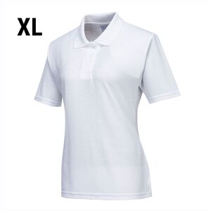 GGM GASTRO - Polo femme - Blanc - Taille : XL