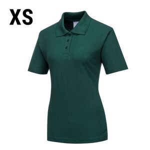GGM GASTRO - Polo femme - Vert bouteille - Taille : XS